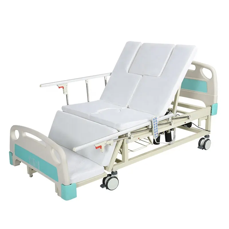 מיטת הנקה חשמלית לקשישים למיטת בית חולים לזקנים עם אסלה אוטומטית