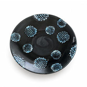 Platos Redondos de Cerámica con Acabado Azul Profundo Sofisticado al por Mayor para Regalo de Boda - Product Image 1