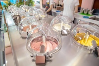 Hete verkoop Miles Galaxy Pro V8 Commerciële Hard IJsmachine 6 Liter Per Bakje Miles Gelato Machine voor IJszaak