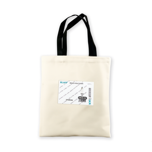 Borsa in tela multiuso Ilan 37x45cm con manici neri per uso quotidiano - Product Image 1