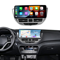 Nouvel arrivage : Cadre d'installation de tableau de bord 12,3 pouces pour autoradio stéréo HYUNDAI TUCSON 2015, accessoires radio DVD Android Auto