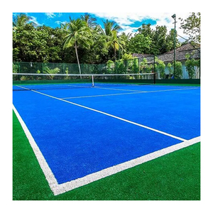 Césped Artificial Anti-UV, Césped Azul, Césped Artificial para Exteriores, Césped para <span class=keywords><strong>Cancha</strong></span> de <span class=keywords><strong>Tenis</strong></span> para Campo de Práctica - Product Image 1