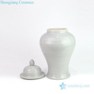 RZMS10 Porcelain White General <strong>Jar</strong> High Temperature Color Glaze Home <strong>Decoration</strong> Ceramic Storage <strong>Jar</strong> - Product Image 2