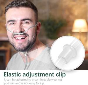 Kanula <span class=keywords><strong>Nasal</strong></span> Oksigen Grosir untuk Dewasa - 7.5 Ft, Bahan Lembut, Tahan Tekuk, Selang Ringan Shenzhen - Product Image 2