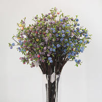 Kunstmatige frosted mini fruitbloemenboeket, milieuvriendelijk voor fotografie-accessoires, keukenpresentatie, thuis- en tafeldecoratie