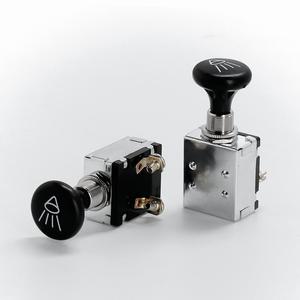 Interruptor de faros delanteros de 12V universal con varilla de tracción de dos/tres posiciones y cuatro pines para coches, camiones, autobuses y yates - Product Image 2