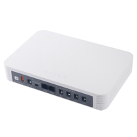 Mini 10400mAh litio UPS WIFI enrutador módem POE15V24V 5V 9V 12V fuente de alimentación para ordenador doméstico trifásico Lightning Networking