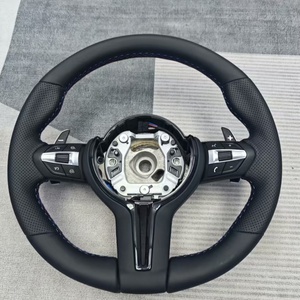 Volante de cuero M Performance para <span class=keywords><strong>BMW</strong></span> F30 F10 F32 F10 F20 F07 F01 E60 E90 M3 M4 M5 Series - Product Image 6