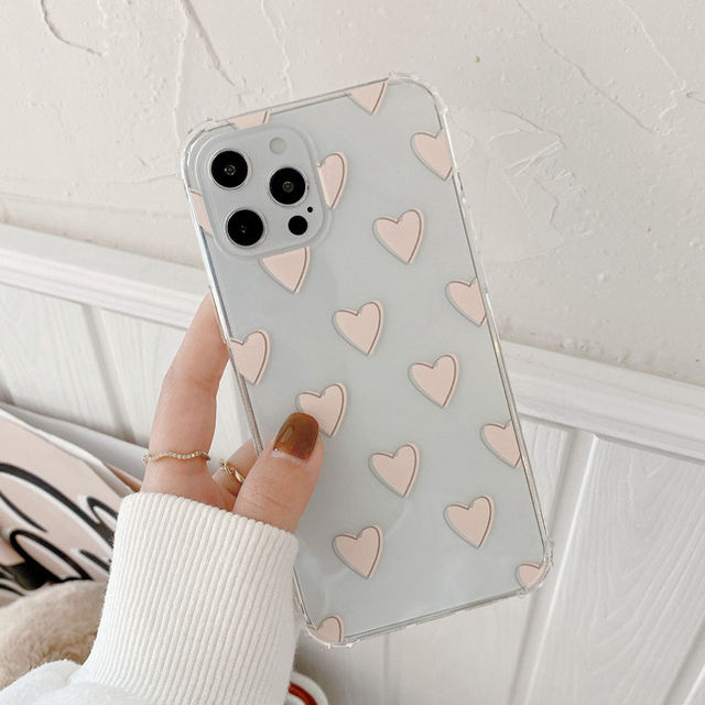 Corazón de amor rosa