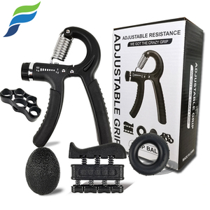 YETFUL Kit de entrenadores de ejercicio de entrenamiento ajustable profesional Paquete de 5 empuñaduras de mano de fitness fortalecedoras - Product Image 1