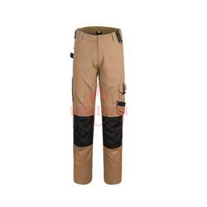 Pantalons de <span class=keywords><strong>travail</strong></span> pour hommes en toile de coton OEKO-TEX 100 410 g/m², résistants, pour la construction, vente en gros - Product Image 3