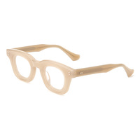 Lunettes vintage unisexes 2026, montures de lunettes rondes tendance, lunettes anti-lumière bleue, montures de lunettes en acétate