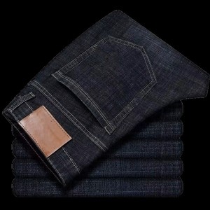 <span class=keywords><strong>Jeans</strong></span> Formali da Uomo di Alta Qualità, Design Leggero ed Elastico per l'Estate, Pantaloni Business Plus Size - Product Image 2