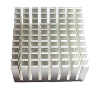 Refroidisseur de dissipateur thermique miniature personnalisé, MOSFET, régulateurs VRam, aluminium, série 6000, découpe, extrusion, VRM, pilote de moteur pas à pas