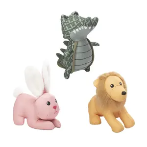 Mainan Hewan Piaraan Anjing Kunyah, Mainan Kain Oxford Pembersih Gigi, Mainan Tarik Cocok untuk Anak Anjing Kecil, Sedang, dan Besar