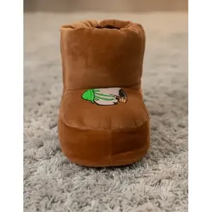 Capybara Warm Plush Booties for Kids Winter with Ten Sole Lighted Soft Feature - Product Image 3