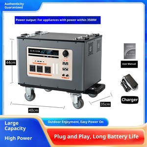 Estación de Energía Portátil de Gran Capacidad con Batería de Litio LiFePO4 de 3500 Vatios con Onda Sinusoidal Pura - Product Image 5