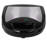Machine à gaufres électrique 3 en 1, 4 tranchantes, appareil de cuisson rond, pour petit-déjeuner, vente en gros