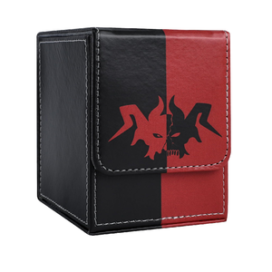 カードYugioh Tcgカスタムアート印刷カラーデッキボックス付きハイエンドデザインパテント2窓PUレザー100 + カード - Product Image 6