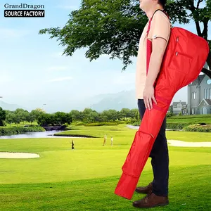 OEM Personnalisé Plusieurs Options De Couleur Imperméable À L'eau En Nylon Pliable Dimanche golf sac