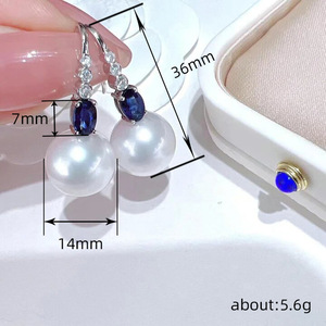 Eleganti Orecchini Pendenti a Goccia Simili a Perle per Donne, Orecchini Semplici per Uso Quotidiano e Feste, Gioielli alla Moda - Product Image 4