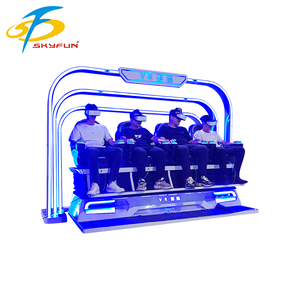 เก้าอี้โรงภาพยนตร์ <span class=keywords><strong>VR</strong></span> 4ที่นั่ง9D เสมือนจริงจำลองโรงภาพยนตร์ <span class=keywords><strong>VR</strong></span> แบบผู้เล่นหลายคนเก้าอี้โรงภาพยนตร์ไฟเบอร์กลาสสำหรับใช้ในร่ม/กลางแจ้งที่สนามบิน - Product Image 2