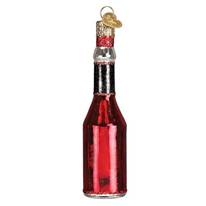 Hand Blown Custom Christmas Decoration Supplies Diy Beer Whisky Wine <b>Glass</b> Bottle Christmas <b>Glass</b> Blown <b>Ornaments</b> - Product Image 2