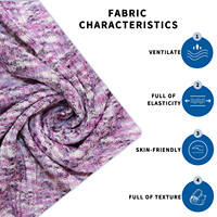 Stof Fabrikant Jacquard Stof 225G Polyester Spandex Stof Huidvriendelijk Ademend Voor Roupas Femininas Da Moda