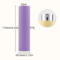 Atomiseur de parfum rechargeable OEM/ODM avec pompe à visser pour emballage cosmétique