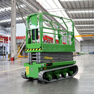 Envío gratis 6m 8m 10m 12m 14m Elevador de tijera autopropulsado hidráulico sobre orugas para la venta - Product Image 2