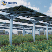 Système de suivi solaire intelligent à double moteur avec capacité de suivi du soleil tout au long de la journée pour les centrales électriques, système de suivi à double axe