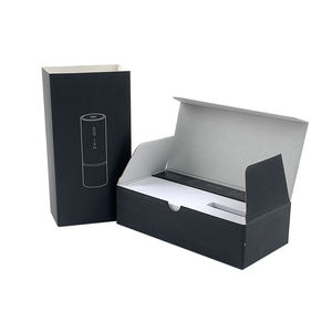 Caja de cajón personalizada Caja de papel de cajón de embalaje de electrónica de gama alta con funda - Product Image 4