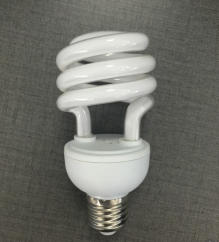 Lampe à économie d'énergie CFL OEM T2 18W E27 Demi-spirale blanche 6000K 60lm/W AC 220V CRI 80 Garantie de 2 ans 6000 heures 1080 lumens - Product Image 2