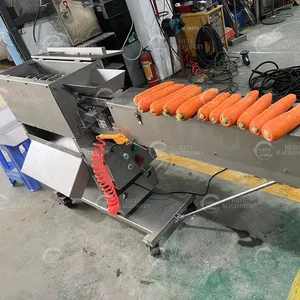 Neue Technologie Karottenhüller Klingenschälmaschine automatischer Karotten-Schälmaschine