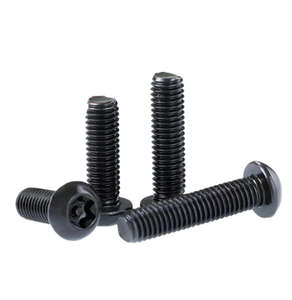 Tornillos de cabeza redonda PM Plum Blossom con postes M2 ~ M10 Tornillos antirrobo pequeños de cabeza plana con pasadores en Plum Blossom - Product Image 2