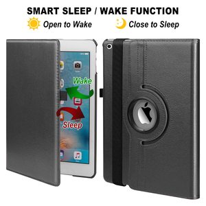 Rotazione di 360 gradi per le coperture e le custodie per <span class=keywords><strong>Tablet</strong></span> 10.2 per <span class=keywords><strong>iPad</strong></span> 9a/8a/7a generazione di copertura in pelle di sospensione/veglia automatica con portamatite - Product Image 3