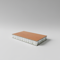 Panel de Aluminio Tipo Panal Moderno, Resistente al Fuego y a la Corrosión, para Paneles de Pared en Zonas Costeras