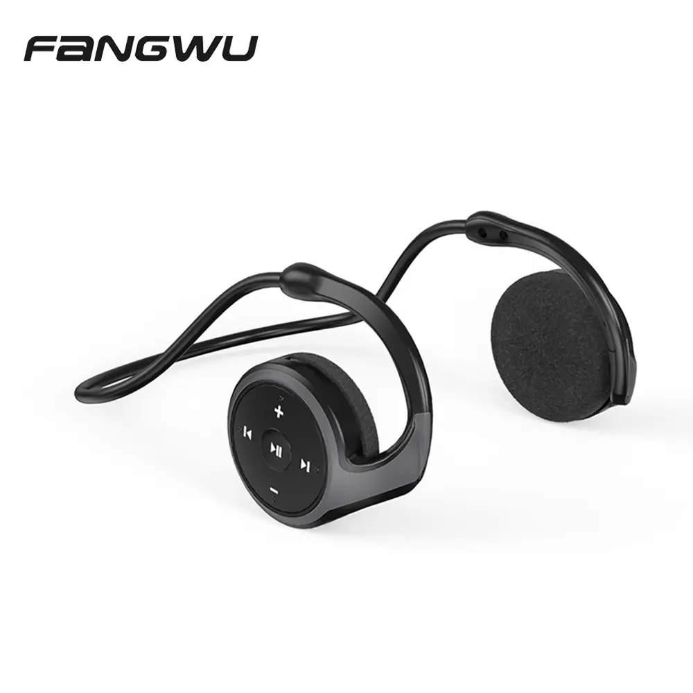 A23 Earphone TWS Nirkabel dengan Mikrofon, Headphone BT Olahraga Pengurang Kebisingan Stereo Bass Earbud dengan Kartu TF