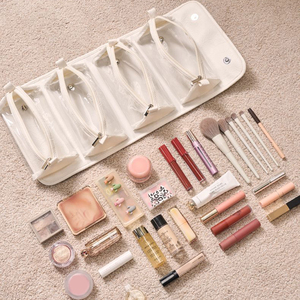 Gifts Portable Cosmetic <b>Bag</b> <b>Large</b> Capacity Removable Travel Storage Handbag 4in1 <b>Makeup</b> Storage <b>Bag</b> - Product Image 4