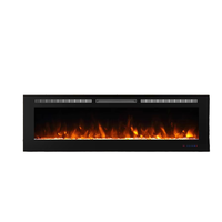 Chimenea Eléctrica Luxstar de 72 Pulgadas en Oferta, Chimenea Eléctrica Moderna con Regulador de Intensidad