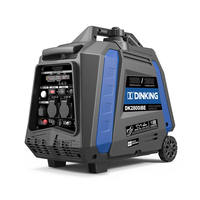 Dining DK2800iBE Le plus grand générateur électrique portable pour l'extérieur 3Kw 2.5Kva 240V alimenté par un onduleur portable