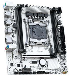 JGINYUE D3 ARGB Motherboard تدعم قناة مزدوجة 4 <span class=keywords><strong>DDR3</strong></span> فتحة ذاكرة للألعاب محطة عمل كمبيوتر بناء جديدة - Product Image 6