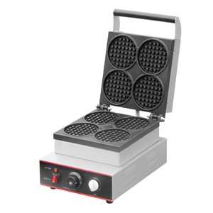 Máquina de acero inoxidable para cocina, máquina de aperitivos, máquina plana para hacer gofres, sándwich <span class=keywords><strong>cubano</strong></span>, panadero de gofres para <span class=keywords><strong>restaurante</strong></span> - Product Image 4