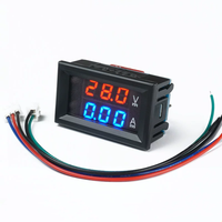 Dc0-100V1, 10a, 50a, 100a LED, DC, Layar Ganda, Voltmeter Arus Digital, Meter Digital.