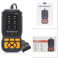 Lecteur de code OBD2 V520, diagnostic automobile universel, décodeur de panne de voiture multifonction
