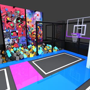 Área de Juegos Infantil Personalizada de Alta Calidad con Temática Cyberpunk, Parque Infantil Comercial para Preescolar, Set de Juegos Interior para Niños - Product Image 3