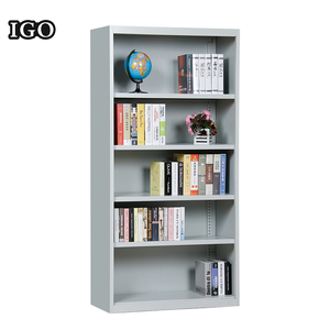 Étagère métallique à prix d'usine, étagères réglables pour l'école/le bureau, divers espaces commerciaux, structure en <span class=keywords><strong>acier</strong></span> durable KD, bibliothèque - Product Image 3
