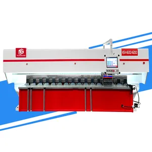 HUNSONE HSV-1250/5200mm CNC V Cutting Grooving Machine HUST Controller Auto Slotting Groover Machinery