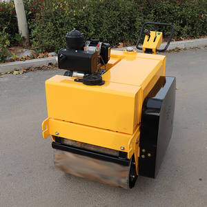 Mini Rodillo Compactador Vibratorio de Doble Tambor con Enfriamiento por Agua, Motor Changfa, Bomba Doméstica, Rodamiento Hidráulico de Alta Eficiencia - Product Image 4