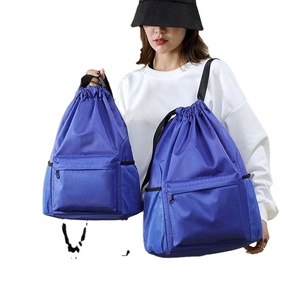 Bolsa de Gimnasio Personalizada Resistente al Agua con Separador Húmedo/Seco, Mochila Ligera y Duradera con Cordón para Hombres y Mujeres - Product Image 4